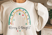 Retro Christmas Hand-drawn PNG, a Graphic by GlitterCraft (Thumbnail 7 of 101)