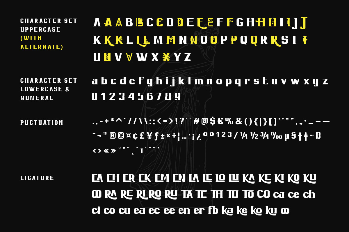 Ecomri - Serif Condensed Font, a Serif Font by trabaskriya (Photo 7 of 8)
