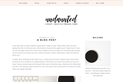Undaunted Wordpress Theme, a WordPress Template by brave + beautiful designs (Thumbnail 4 of 4)