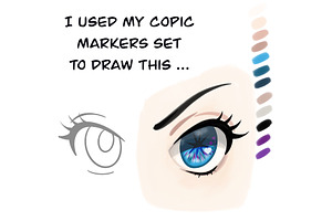 Procreate Manga Anime Eyes