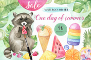 SALE! One Day of Summer, a Decorative Illustration by Irina Diasli (Thumbnail 1 of 11)