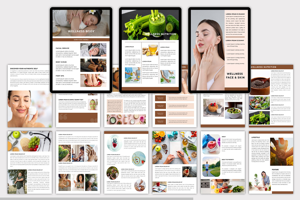 Health & Wellness Template, a Stationery Template by Designmela01 (Photo 4 of 9)