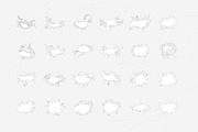 Whimsical Vector Graphics, an Object Graphic by Inartflow (Thumbnail 8 of 26)