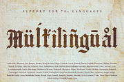 Candelabra Font + Extras, a Blackletter Font by Twinbrush (Thumbnail 5 of 20)