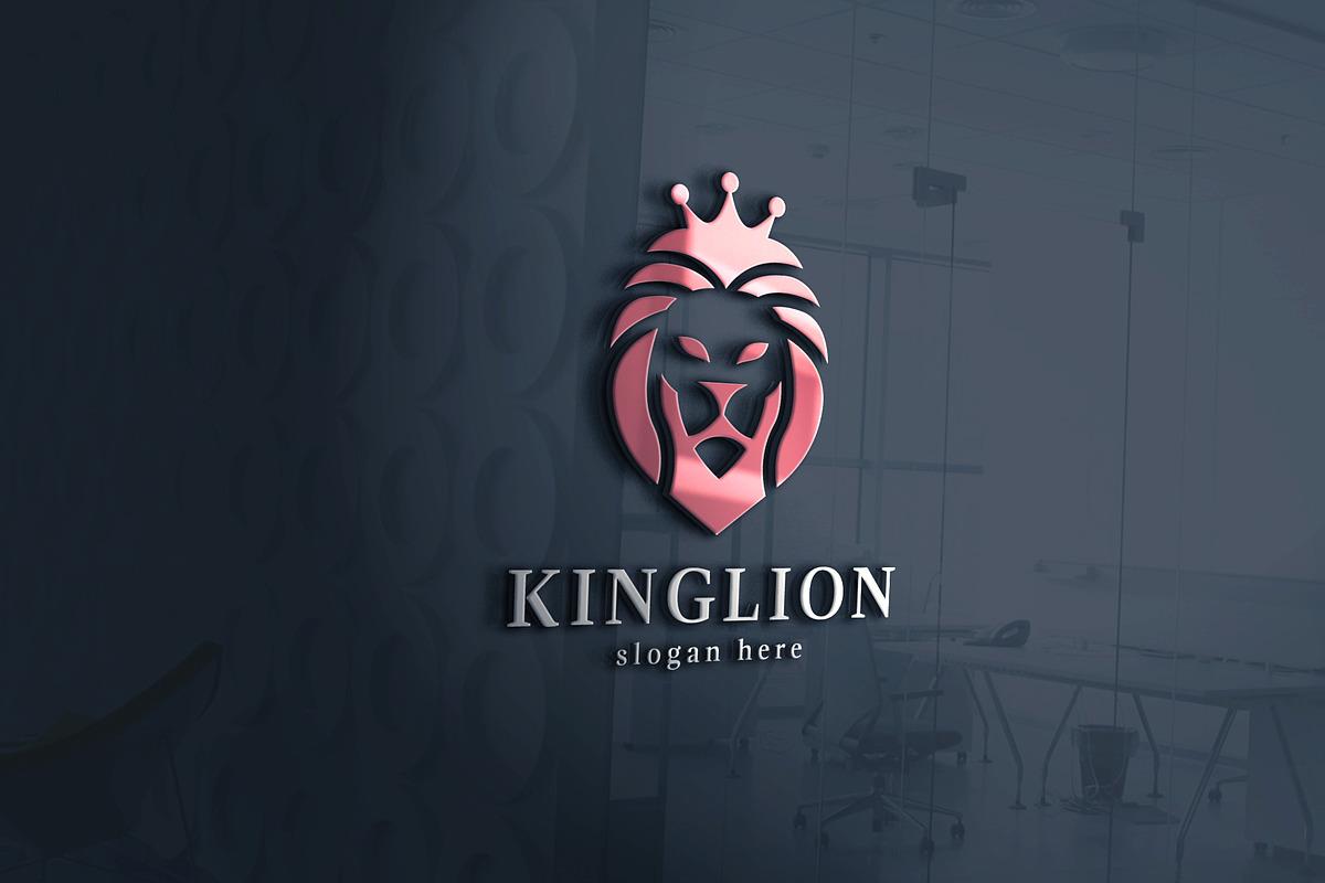 King Royal Lion Logo, a Branding & Logo Template by Design_Planet (Photo 4 of 5)