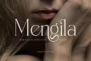 Mengila Elegant Serif, a Serif Font by Perfectype (Thumbnail 1 of 8)
