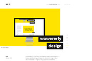 Wert PSD - Minimal Unique Portfolio, a Websites & App Template by IshYoBoy (Thumbnail 5 of 19)