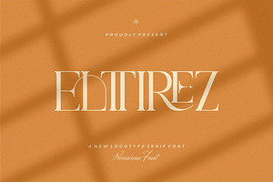 Elttirez || Classy Serif Font