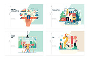 Company website vector Illustrations, a Work Illustration by Grivina's shop (Thumbnail 21 of 26)