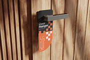 Door Hanger Mockup, a Product Mockup by Pixie Creative (Thumbnail 4 of 4)