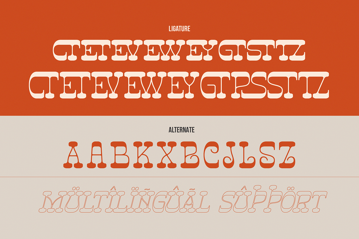 Ngarai Biscet | Western Slab Serif, a Slab Serif Font by Denustudios (Photo 15 of 15)