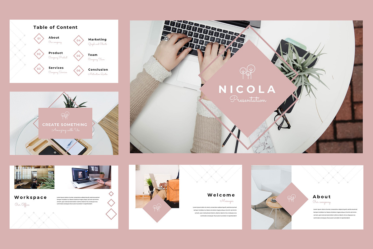 Nicola Keynote Presentation, a Presentation Template by TMint Creative