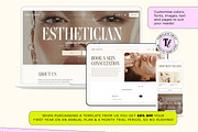 Esthetician Website Template, a Squarespace Template by Template Twist Shop (Thumbnail 7 of 10)