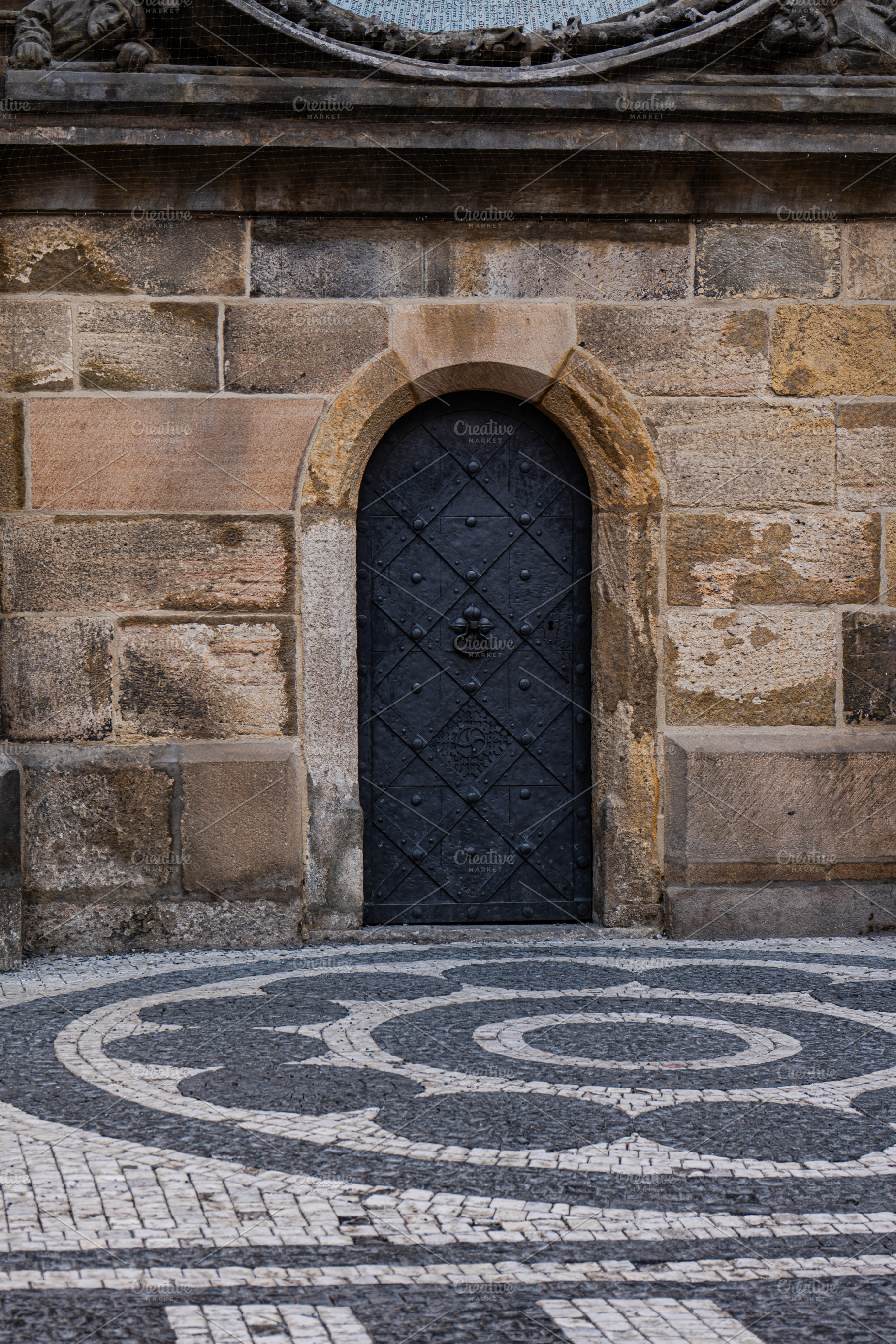 Decoration of the building in Old Prague, an Architecture Photo by Anna Bogush