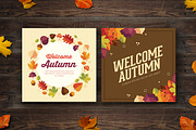 Fall In Love_10 Instagram Post Pack, a Social Media Template by VectorVactory (Thumbnail 2 of 6)