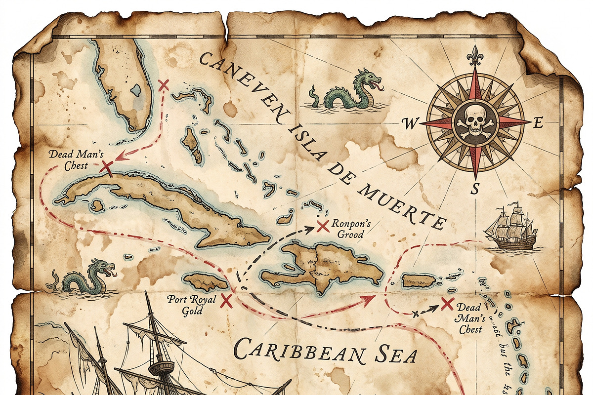 Old Maps Scrapbook Paper Printable, a Decorative Illustration by Image for Sale (Photo 3 of 4)