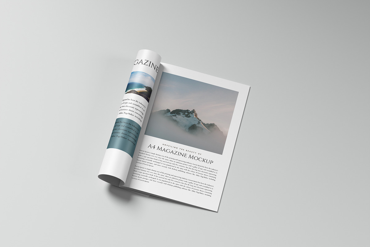 High-Quality Magazine Mockup, a Books & Magazine Mockup by safrizalstudio (Photo 5 of 5)