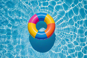 Summer inflatable float on pool, a Sports & Recreation Photo by MP Vault (Thumbnail 1 of 2)