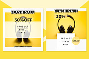 Instagram salesman post bundle 2020, a Social Media Template by designbydi (Thumbnail 4 of 8)