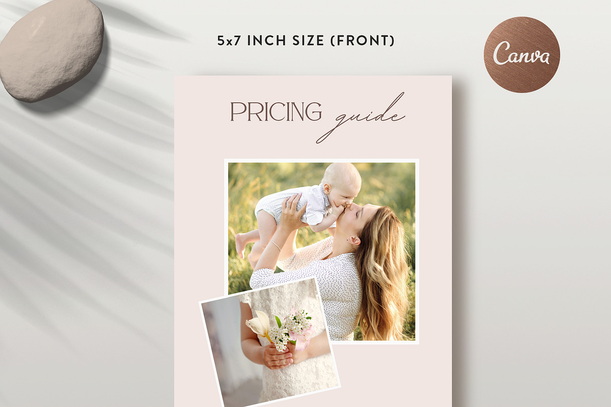 Pricing Guide Template PG024, a Flyer Template by Bellenity Design (Photo 3 of 4)