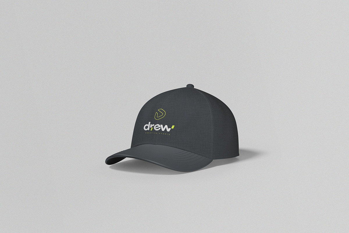 Premium Cap Mockup Set, a Hat Mockup by seramoe (Photo 2 of 6)