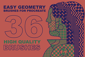 Procreate Easy Geometry Brushes