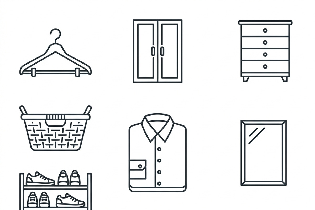 Bundles Set Laundry Vector Icons, an Outline Icon by adenpinkstore (Photo 8 of 10)