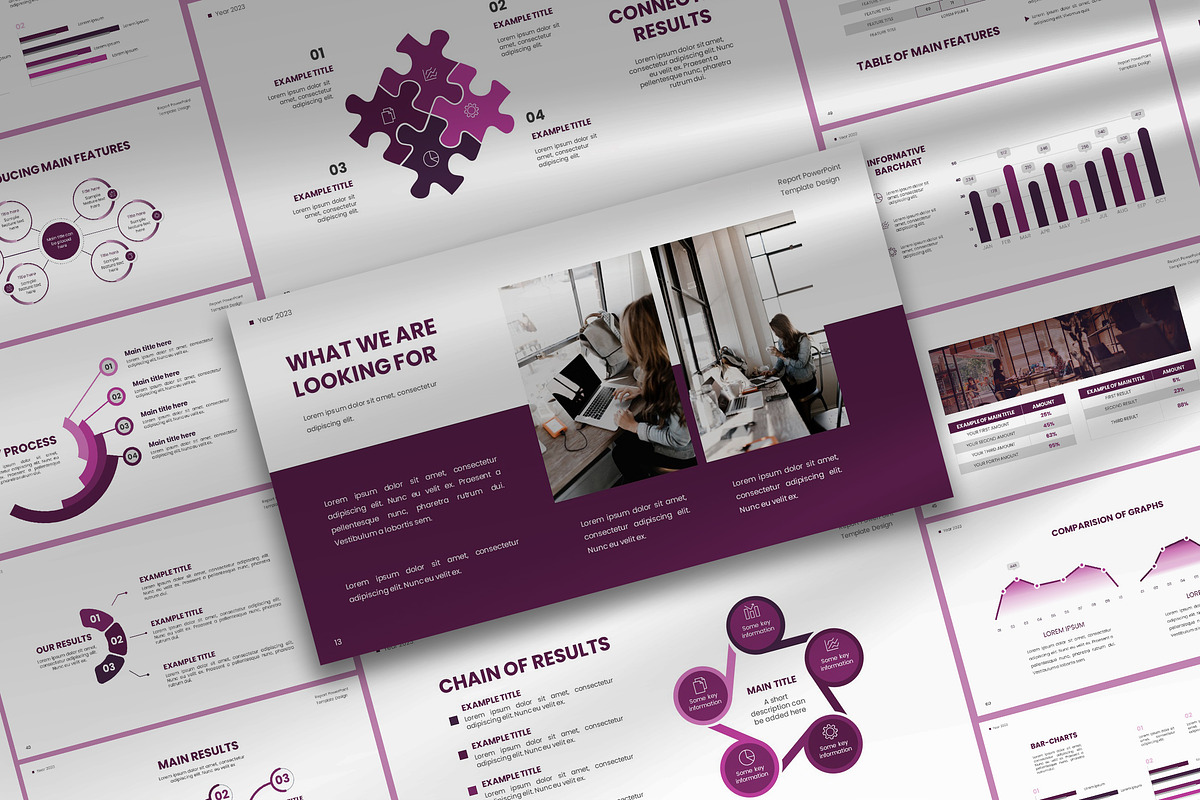 Business Report PowerPoint Template, a Presentation Template by Artemis-products (Photo 3 of 5)