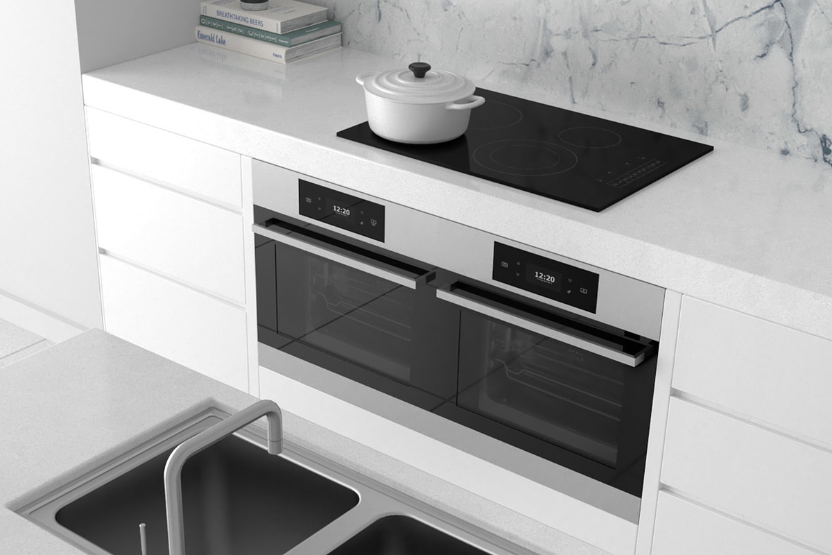 Kitchen C - High End Apartment, an Architecture 3D Model by 3DCargo (Photo 5 of 12)