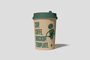Cup Coffe Mockup, a Packaging Mockup by Cekal_std (Thumbnail 3 of 4)