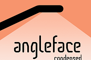 Angleface Condensed, a Sans Serif Font by ArtyType (Thumbnail 1 of 2)