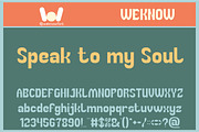 Collect the moment, a Font by weknow (Thumbnail 5 of 8)