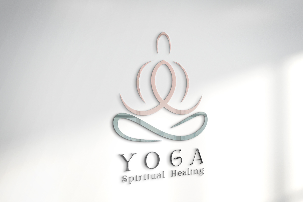 Minimal Yoga Logo Template, a Branding & Logo Template by YUDesignStore (Photo 4 of 8)