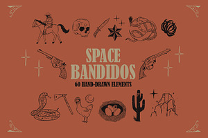 Space Bandidos - Western&Space Inspo