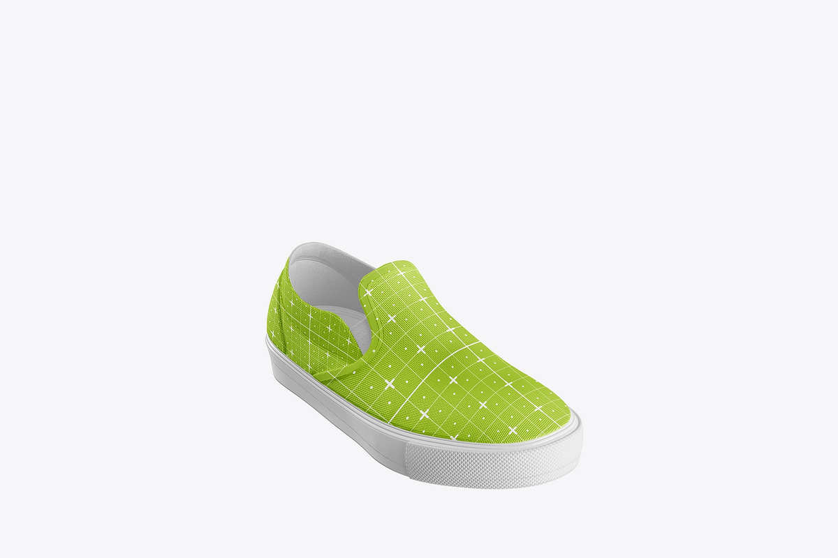Slip-On Shoes Mockup, a Product Mockup by OneVectorStock (Photo 3 of 13)