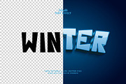 Text Effect Winter, a Layer Style Add-On by Navy Graphic (Thumbnail 2 of 2)