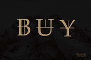 Striked Font, a Serif Font by Blendient (Thumbnail 4 of 4)