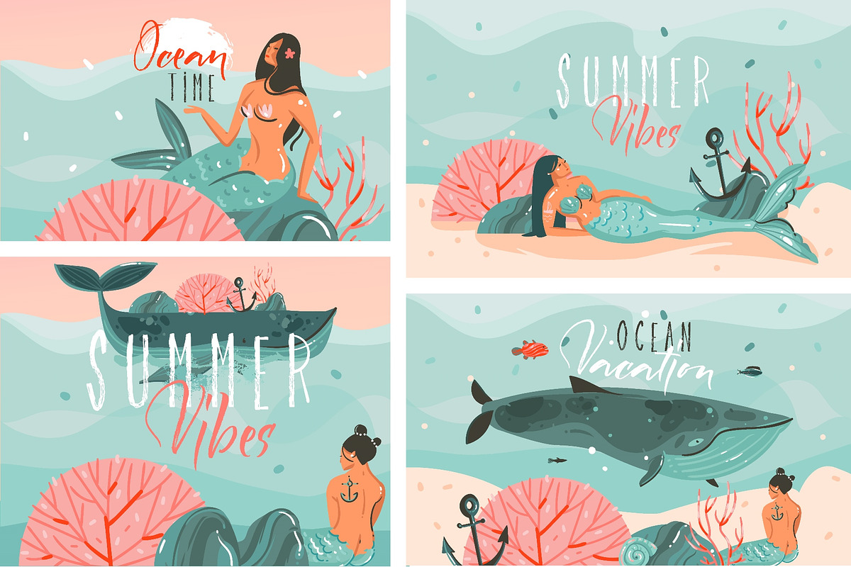 Mermazing Life 30% OFF!, an Animal Illustration by Anastasy_helter (Photo 10 of 21)