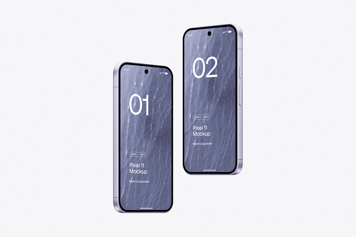 Google Pixel 11 Mockups, an Android Mockup by Asylab (Photo 56 of 62)