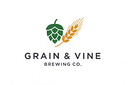 Grain and Vine, a Branding & Logo Template by Logocreative (Thumbnail 2 of 2)