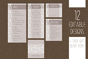Elegant Wedding Branding Set, an Invitation Template by Elegrad Design Agency (Thumbnail 11 of 12)