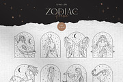 Zodiac Collection, an Animal Illustration by PatrushevaYana (Thumbnail 17 of 21)