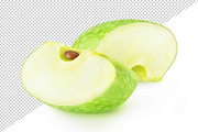 Slices of green apple, an Object Graphic by Fruits+Veggies (Thumbnail 6 of 9)