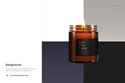 Amber Jar Candle Mockup Set, a Packaging Mockup by creatsy5 (Thumbnail 10 of 11)