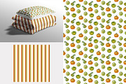 Pumpkin Charm. Seamless Patterns, an Illustration by YuliTeh_art (Thumbnail 3 of 5)