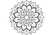 Elegant Floral Mandala Ornament, an Object Graphic by Creativeshirt (Thumbnail 6 of 12)