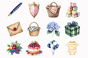 Watercolor Classic Baby Clipart, an Illustration by Design Market (Thumbnail 5 of 5)