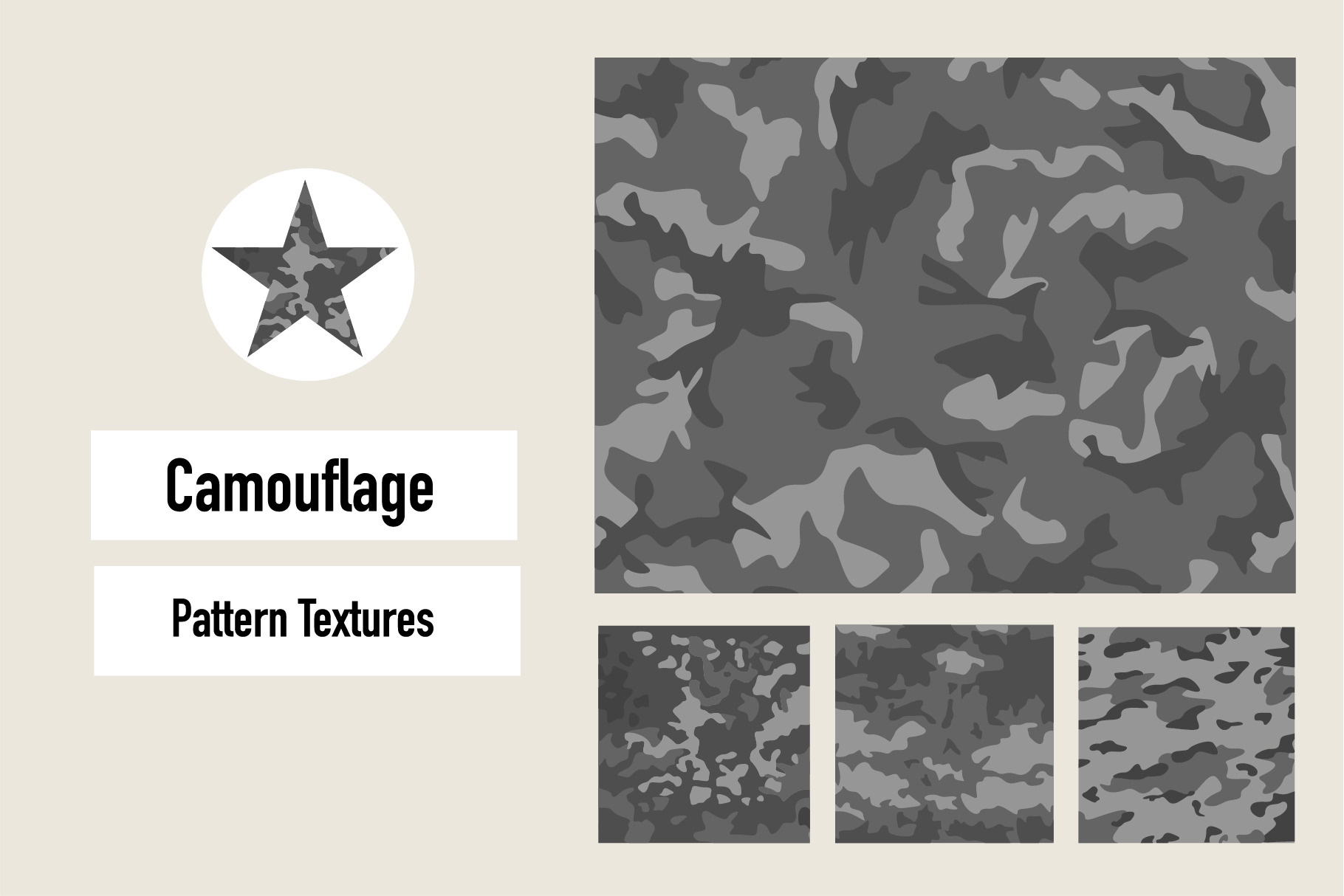 Best Camouflage Patterns, a Graphic by MilanaTT