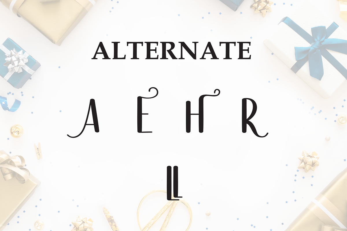 Hello Birthday | Script Font, a Script Font by Scratchones (Photo 8 of 9)