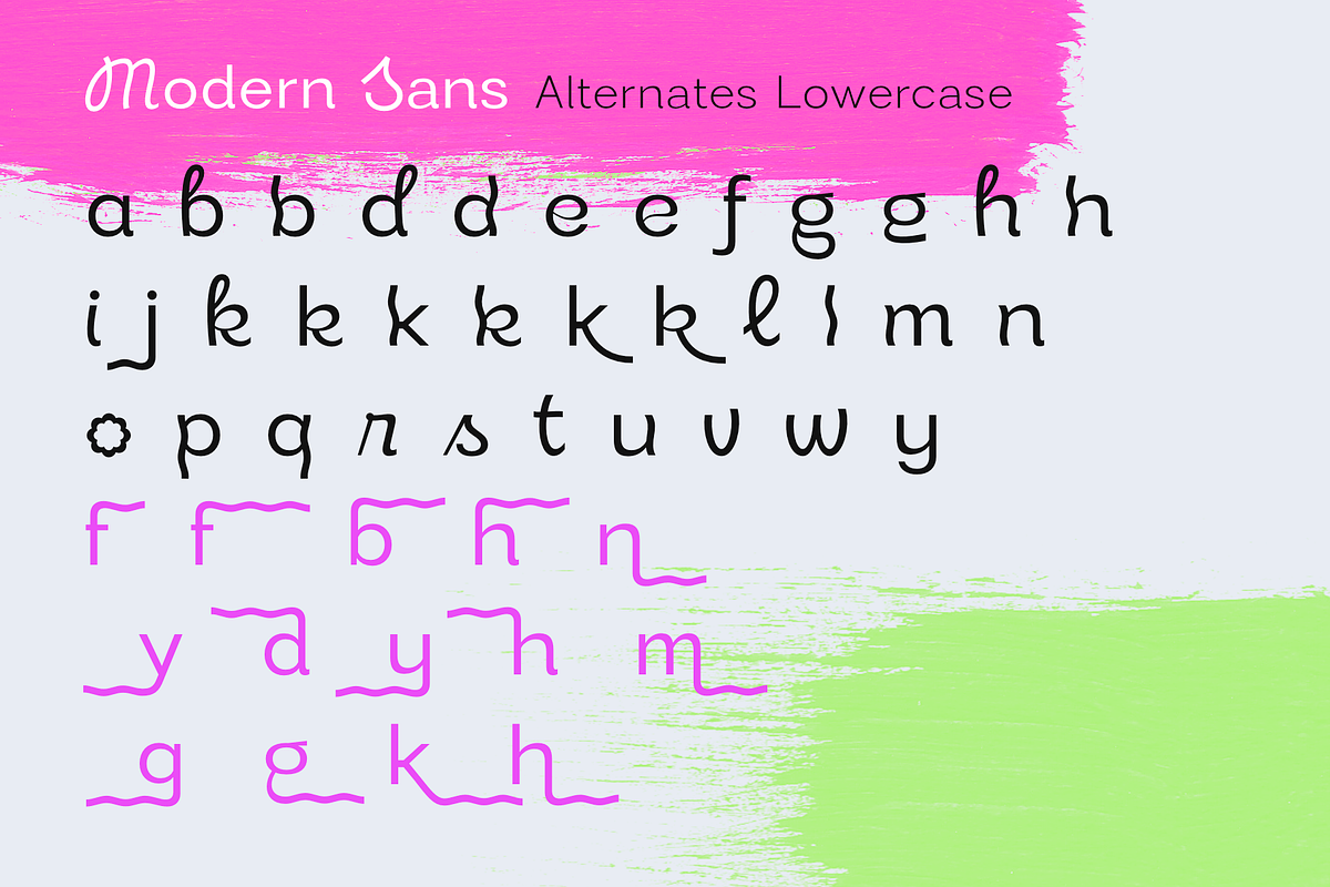 Modern Sans, a Sans Serif Font by Larin Type Co. (Photo 15 of 15)